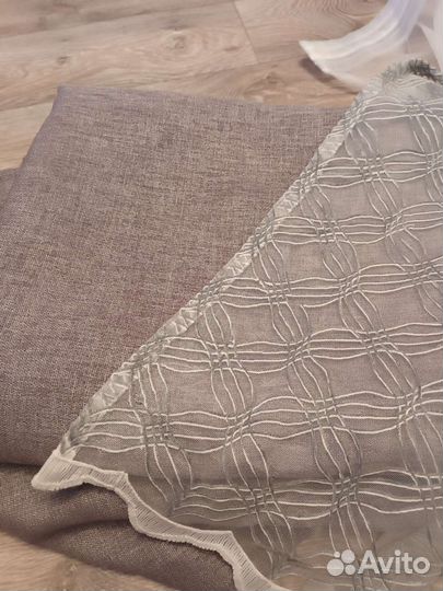 Комплект шторы и тюль