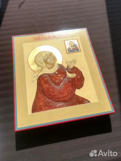 Икона Святая Блаженная Матрона Московская