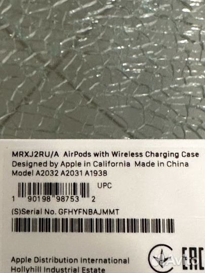 Беспроводные наушники Apple AirPods 2