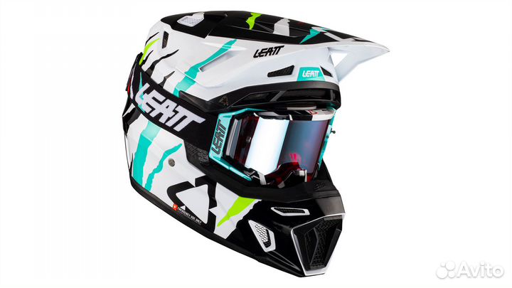 Мотошлем Leatt Moto 8.5 Helmet Kit (Tiger)