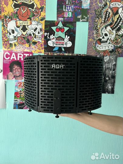 Акустический экран для микрофона