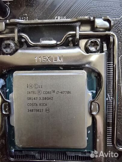 Процессор intel core i7 4770k