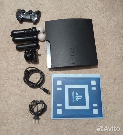 Ps3 slim 160 g прошитая