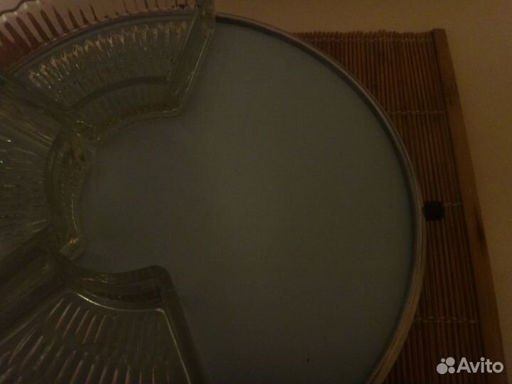 Менажница СССР вращающаяся, 31 см, и как тортница