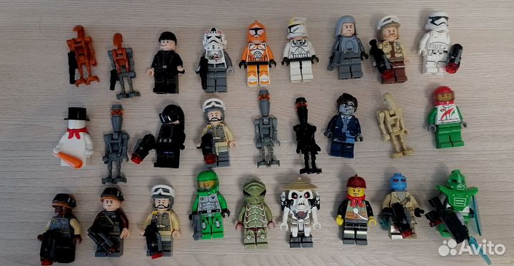 Lego star wars фигурки