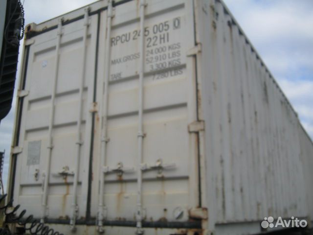 Рефконтейнер 20 футов без установки rpcu2450050
