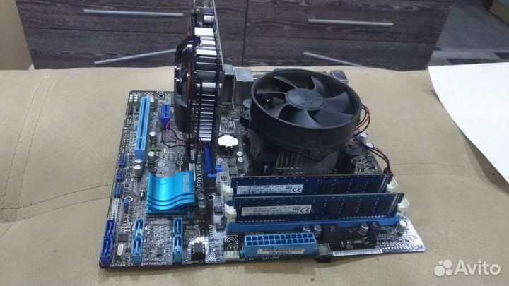 Asus LGA1155 Материнская плата и комплектующие