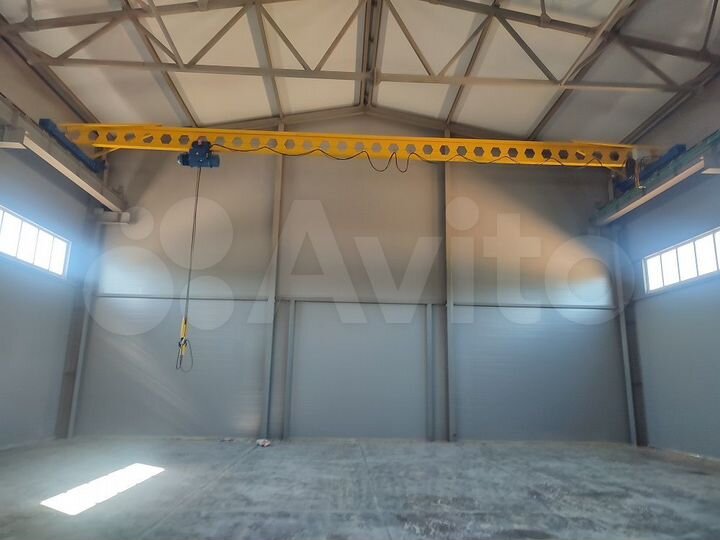 Пр-во с кран-балками, 1080 м² и территорией 2000м²