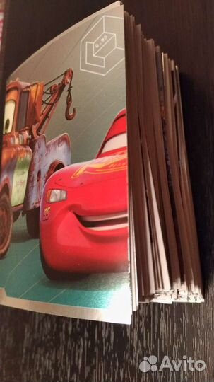 Наклейки для Альбома Panini Тачки. Истории и гонки