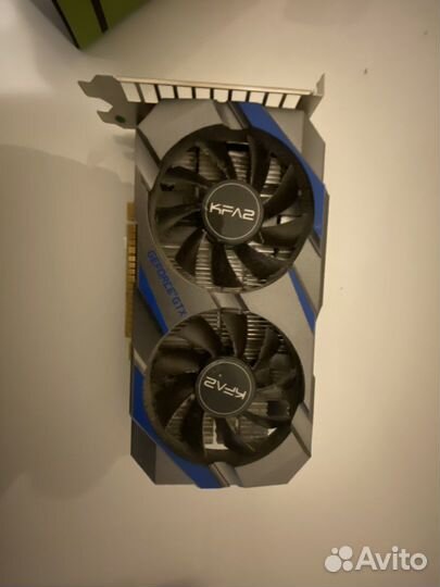 Видеокарта KFA2 1050ti бу