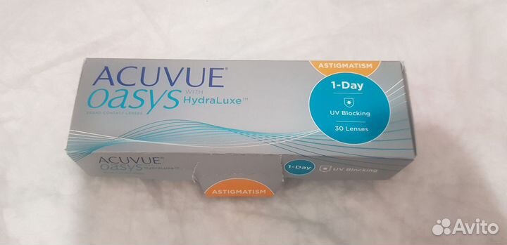 Линзы acuvue oasys astigmatism -4
