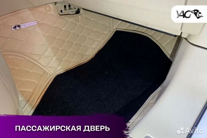 Автомобильные 3д коврики из экокожи