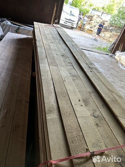 Тёс сухой, строганный