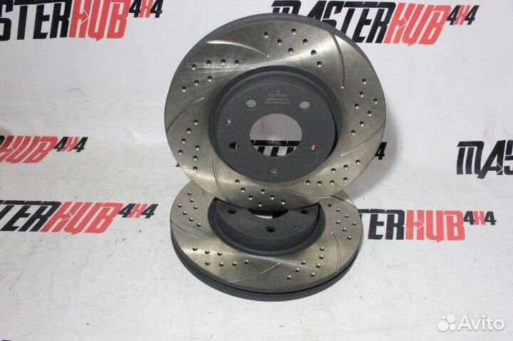 Перфорированный спортивный тормозной диск Мазда6