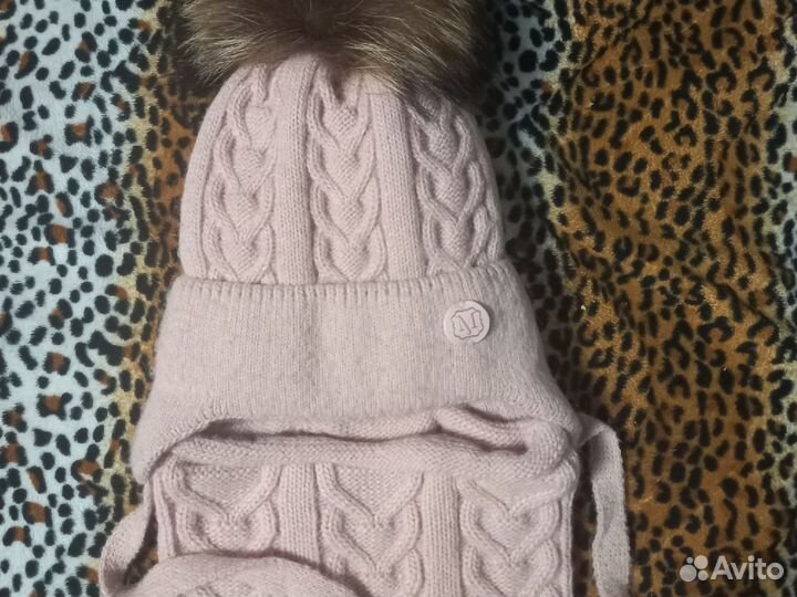 Зимний комплект для девочки р.50-52