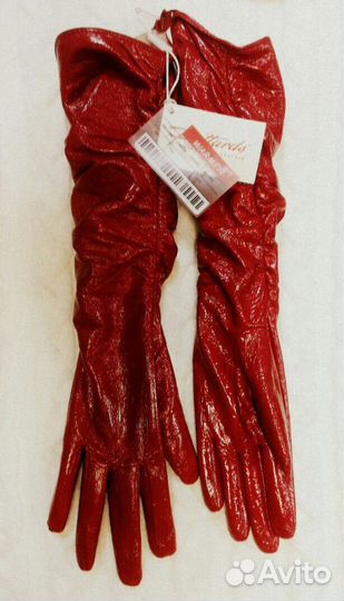 Перчатки кожаные