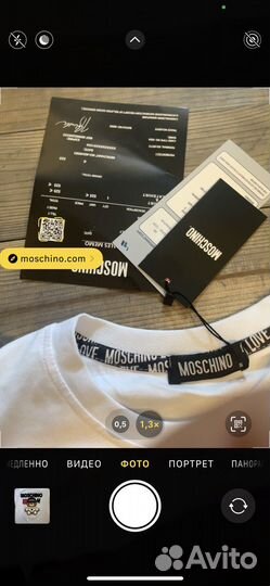 Футболка Moschino новая