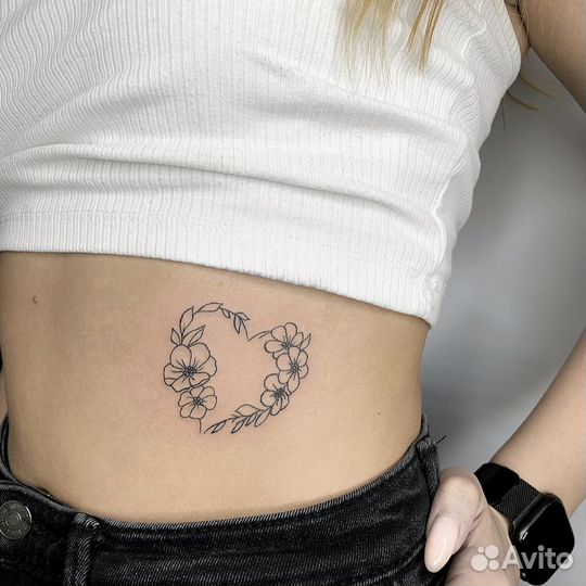 Мини татуировки