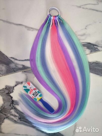 Афрохвост, Афрорезинки, Хвост на резинки