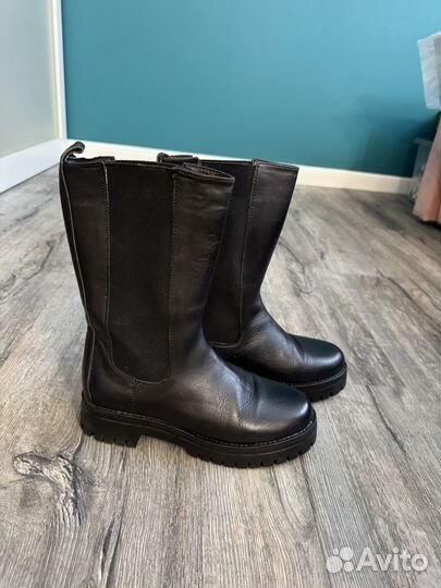 Сапоги женские 39 кожа