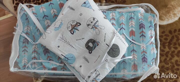 Бортики для детской кроватки (набор)