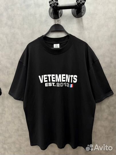 Футболка vetements оверсайз