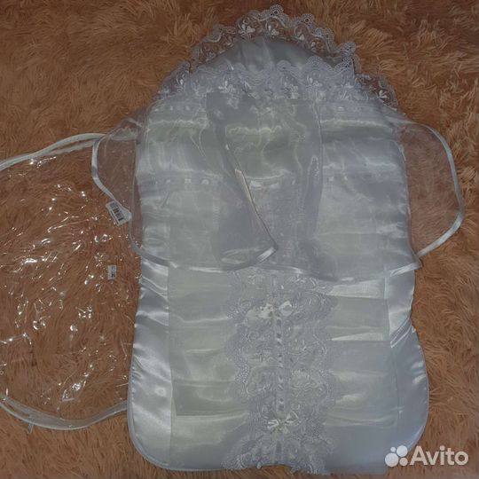 Конверт на выписку белоснежный