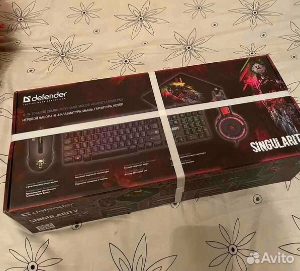 Клавиатура,наушники, мышка и коврик