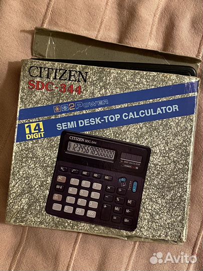 Калькулятор Citizen