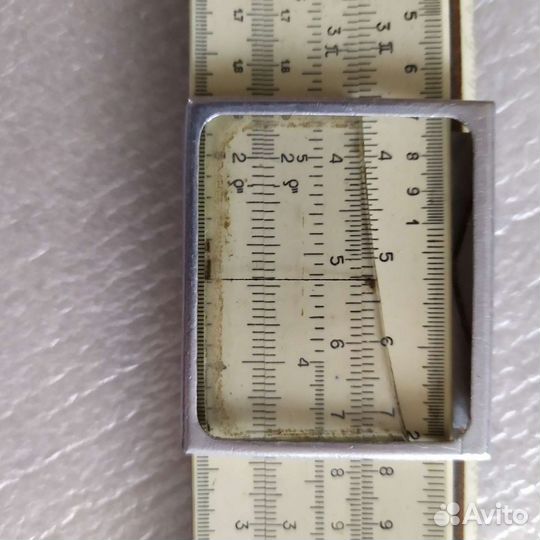 Логарифмическая линейка СССР, 1957год