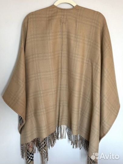 Пончо новый burberry оригинал