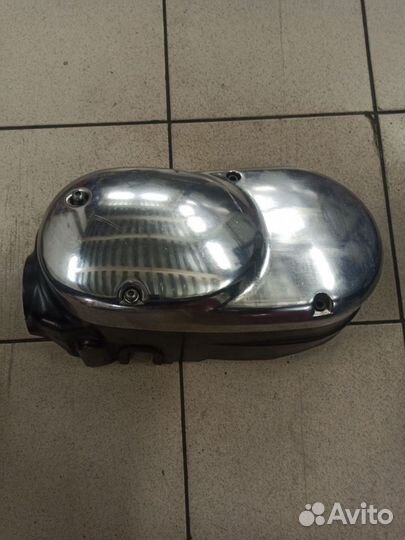 Крышка левая хром Kawasaki Vulcan VN 1500 FI Nomad