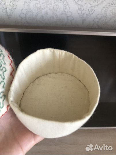 Шкатулка юрта тюбетейка из фетра