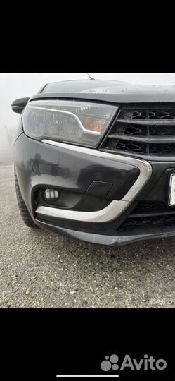 Молдинги Бампера Веста «Хром»—Новые