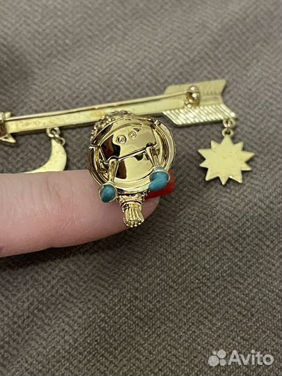 Swarovski брошь