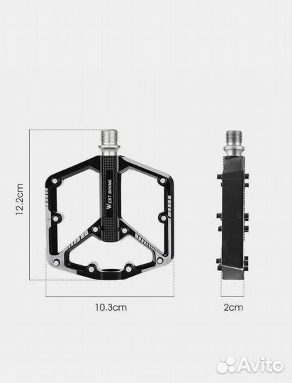 Педали для велосипеда на промах