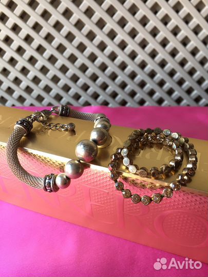 Swarovski Серебро Италия Браслеты