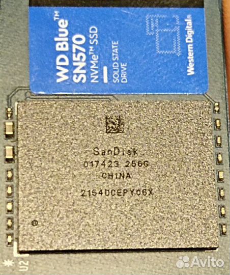 SSD M2 WD Blue SN570 250GB