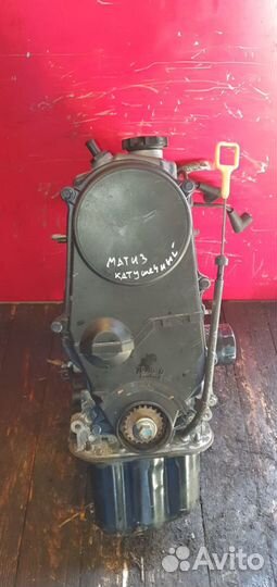 Двигатель Daewoo Matiz A08S3 Катушечный