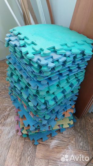 Мягкий коврик пазл