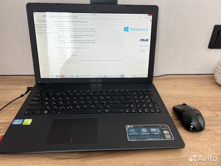 Ноутбук asus core i5
