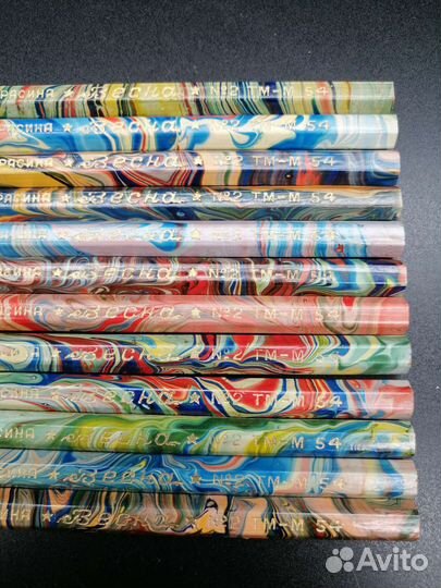 Набор карандашей, карандаши СССР разные