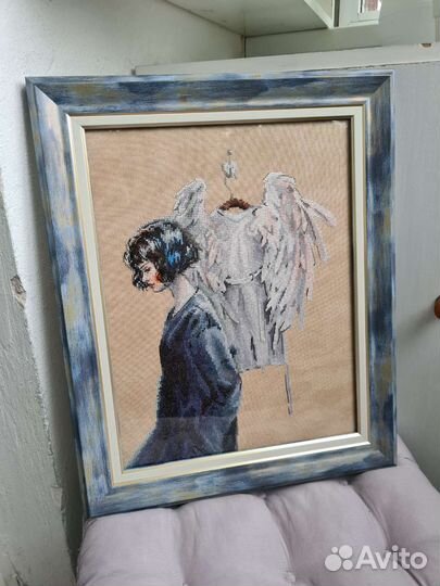 Картина вышитая крестом