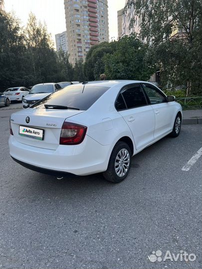 Skoda Rapid 1.6 МТ, 2017, 283 000 км