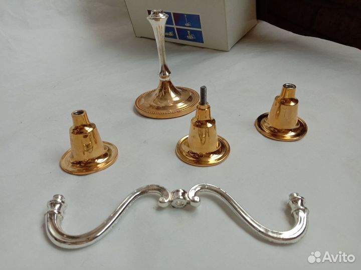 Подсвечник Серебрение Англия