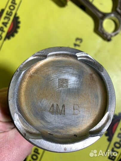 Поршень с шатуном Hyundai Solaris 2 HCR 1.4. G4LC