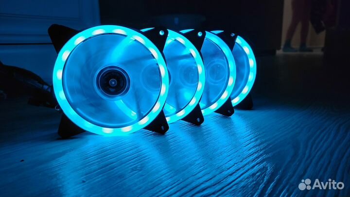 Вентилятор 120мм с подсветкой 3pin