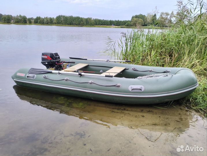 Лодка пвх кайман+ мотор Тохатсу 18
