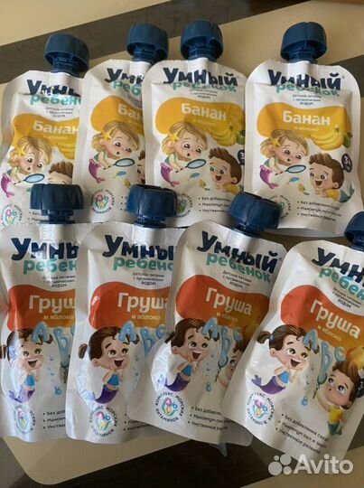 Детское пюре Умный ребенок