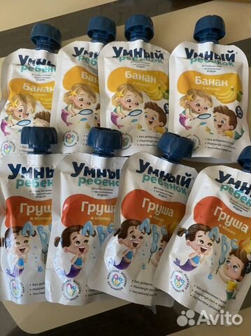 Детское пюре Умный ребенок